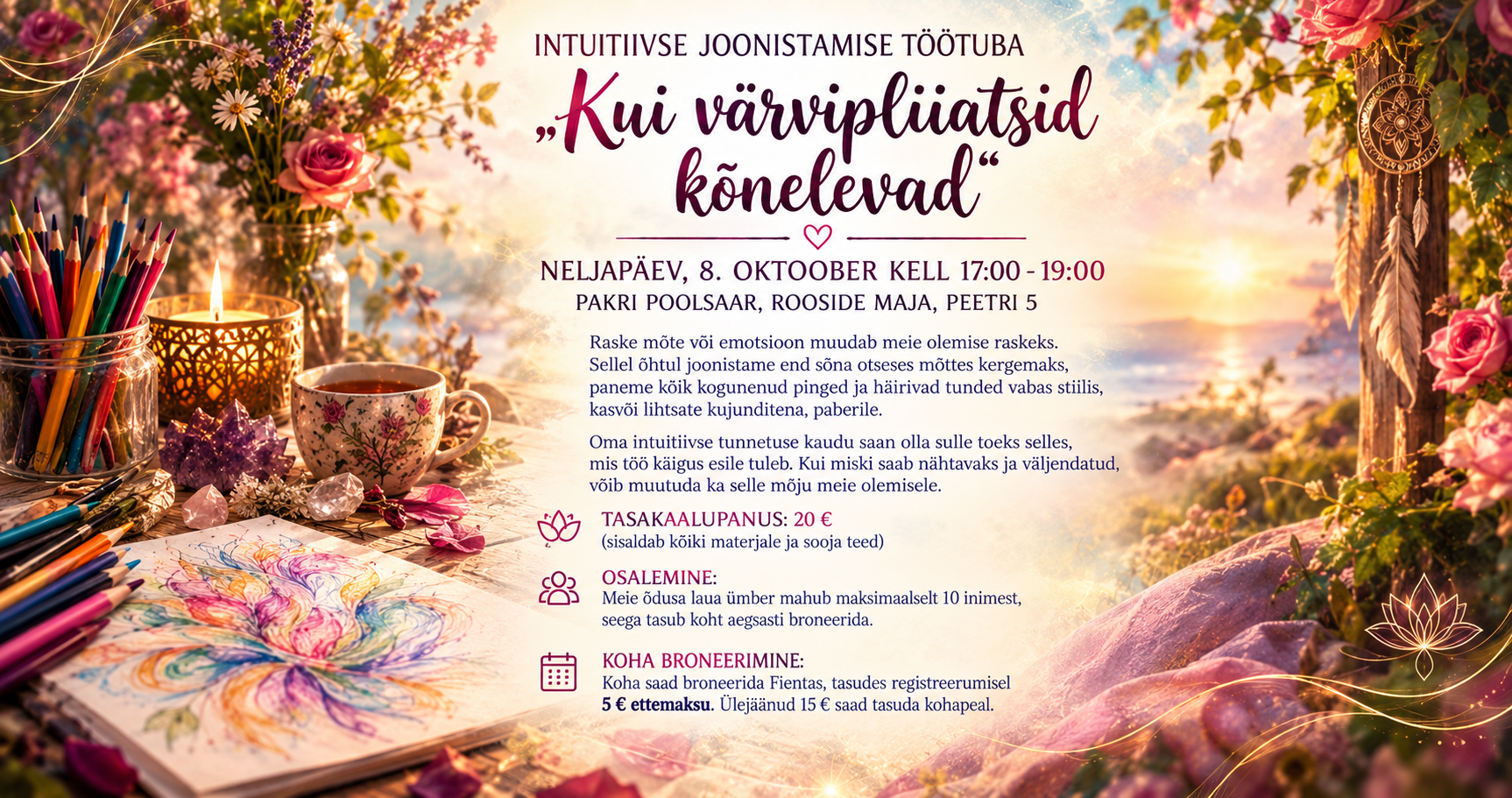 intuitiivse joonistamise töötuba